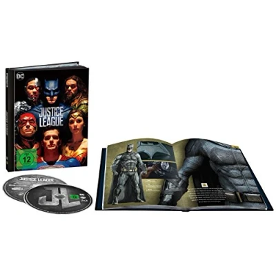 Image of Justice League als Digibook (Limited Edition) (4K Ultra HD + 2D Blu ray) [Blu ray]