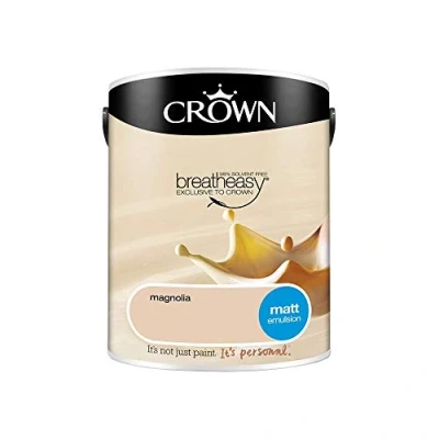 Image of Crown Retail Core Emulsion Matt Magnolia 5 L