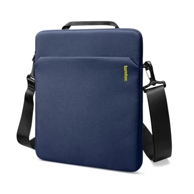 Image of tomtoc Slim Tablet Shoulder Sleeve for 11 inch iPad Pro M4 &amp; Air M2 2024, M2, 10/9th, 10.9&quot; 5/4th, with Magic/Smart Keyboard, Bag Accessory Storage Space