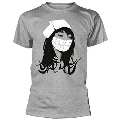 Image of Plastic Head Sonic Youth &#039;Nurse&#039; (Grey) T Shirt (2 Extra Large)