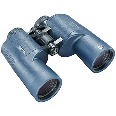 Image of Bushnell H2O 2 7x50 Dark Blue Porro Fully Multicoated Waterproof/Fogproof Twist Up Eyecups Watersport Boating