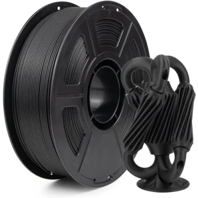 Image of PA CF Nylon Filament 1kg, Enhanced 1.75mm Filled 20% Carbon Fiber, Reinforced 3D Printer