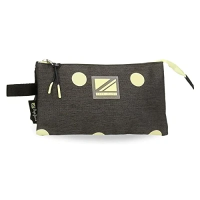 Image of Pepe Jeans Leire, Black, Triple Pencil Case