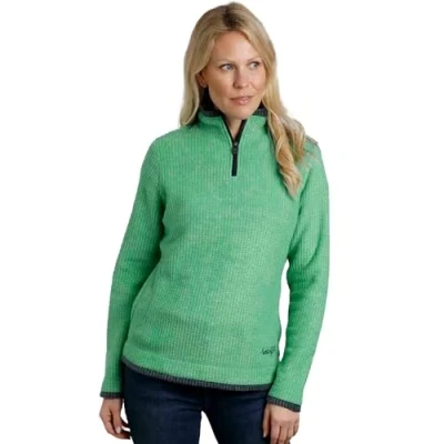 Image of Weird Fish Beyonce GRID Fleece jumper, Women&#039;s, Size: 8, Grass green