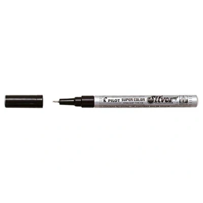 Image of BROAD CHRISTMAS SILVER METALLIC PILOT PAINT PEN MARKER