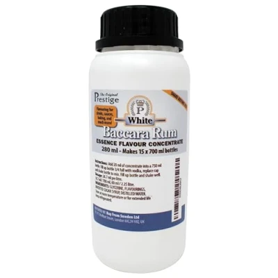 Image of Original Prestige Bulk 280ml Baccara White Rum Essence