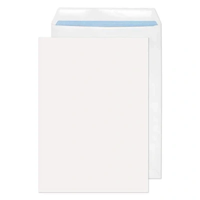 Image of Blake Purely Environmental C4 324 x 229 mm 100 gsm Evolve Recycled Pocket Self Seal Envelopes (RD7891) White Pack of 250
