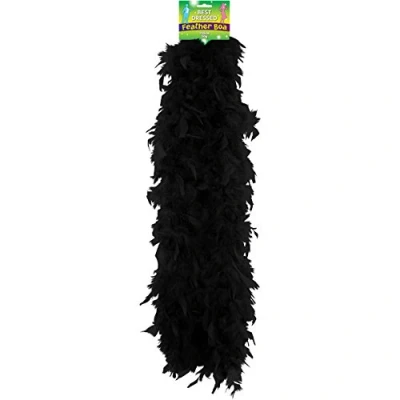 Image of FEATHER BOA 150CM BLACK