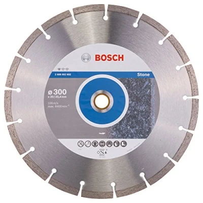 Image of Bosch Professional 1x Diamond Cutting Disc Standard for Stone (for Concrete, Stone, Granite, Ø 300 x 20/25,40 3,1 10 mm, Accessories Table Saws, Petrol Saws)