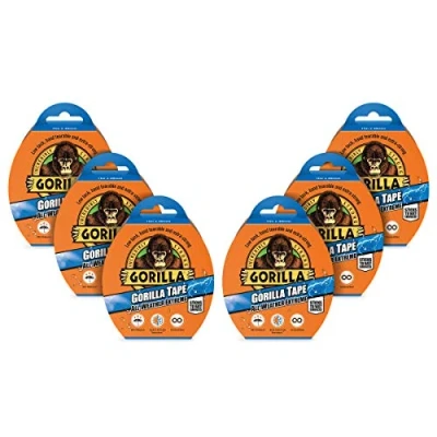 Image of Gorilla Tape All Weather Extreme Black 48mm x 11m (Pack of 6)