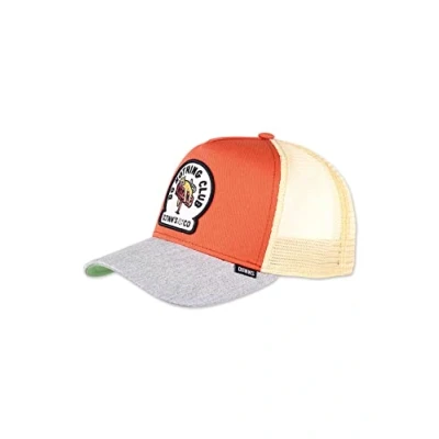 Image of Djinns DNC New 1.1 Orange/Heather Grey HFT Trucker Cap One Size