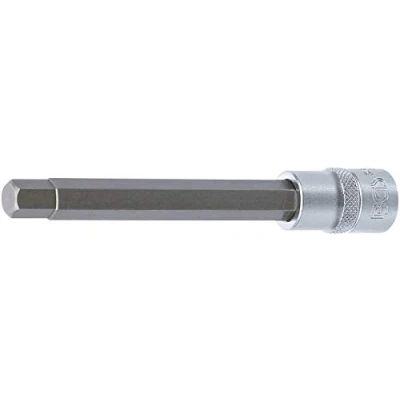 Image of BGS 5184 H11 Bit Socket length 140 mm Drive 12.5 (1/2&quot;) internal Hexagon 11