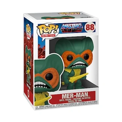 Image of Funko POP! Vinyl: Masters Of the Universe Mer Man Merman Collectable Vinyl Figure Gift Idea Official Merchandise Toys for Kids &amp; Adults TV Fans