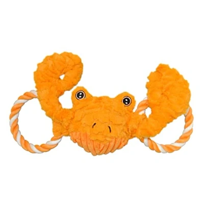 Image of Jolly Pets Tug A Mals Crab Dog Toy, Medium
