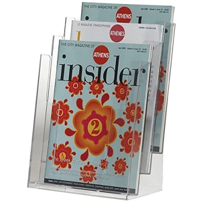 Image of Q Connect Three Pocket Literature Holder A4 KF04188