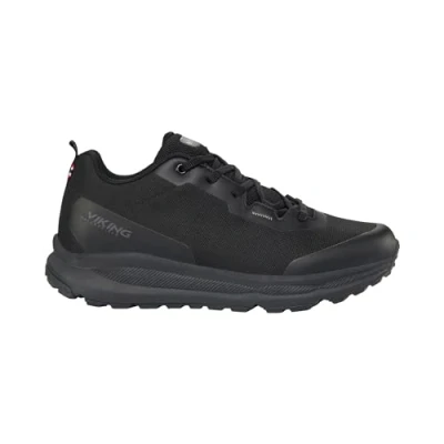 Image of Viking Men&#039;s Stride Low Wp M Walking Shoe, Black, 9.5 UK