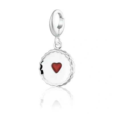Image of Lily Charmed 925 Sterling Silver Jammie Dodger Charm