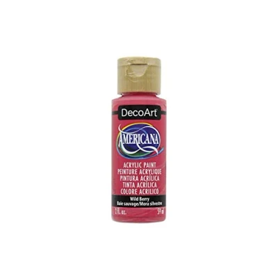 Image of DecoArt Acrylic Paint for Arts and Crafts, Wild Berry, One Size