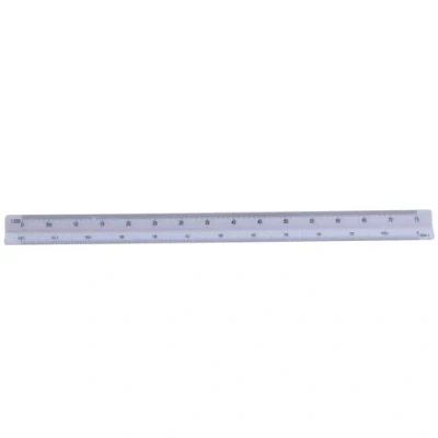 Image of Scale Ruler 30cm Triangular Metric 1:20 1:25 1:50 1:75 1:100 1:125/1:100 1:200 1:250 1:300 1:400 1:500 Architectural