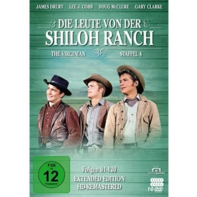 Image of 10 DVDs Die Leute von der Shiloh Ranch Staffel 4 (Extended Edition)
