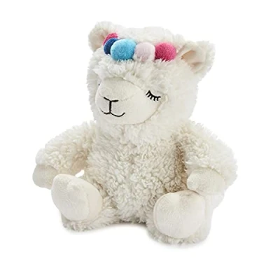 Image of Warmies Heatable Plush Toy, Llama Cream