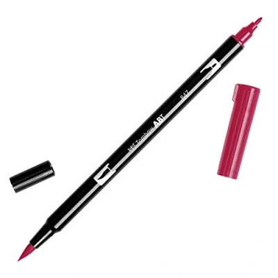 Image of Tombow ABT 847 Dual Brush Pen Crimson