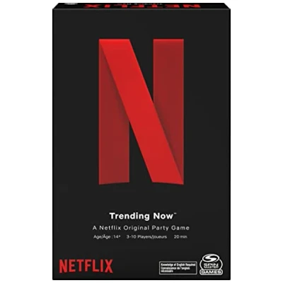 Image of Netflix, Trending Now Card Game Party Family Board with Funny TV Show Cards, for Teen &amp; Adults Ages 14 and Up