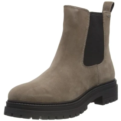 Image of Geox Women&#039;s D Iridea B ABX Ankle Boot, Dk Taupe, 5 UK