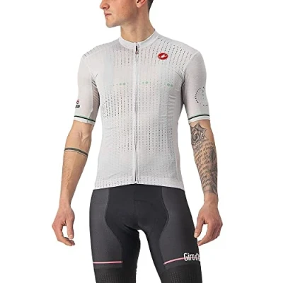Image of CASTELLI 9510570 870 MORTIROLO Jersey Sweatshirt Men&#039;s Silver Gray XXL