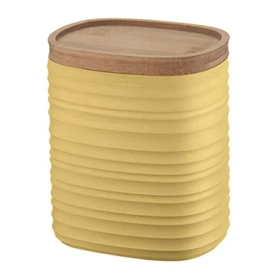 Image of Guzzini Jar, Mustard Yellow, One Size