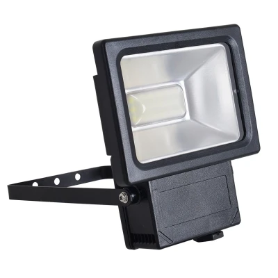 Image of Strahler LED Outdoor Flood Light Black 6500K IP44