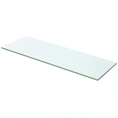 Image of vidaXL Shelf Panel Glass Clear 60x15 cm