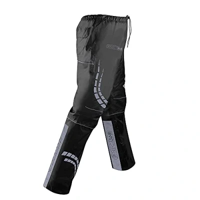 Image of Proviz REFLECT360 Reflective Women&#039;s Waterproof Cycling Trousers Hi Visibility, Black, UK8 / US4