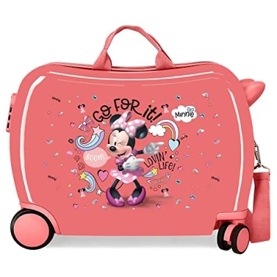 Image of Disney, Pink, Children&#039;s Suitcase