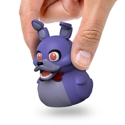 Image of TUBBZ Mini: Five Nights At Freddy&#039;s Bonnie Cosplaying Rubber Duck Vinyl Figure