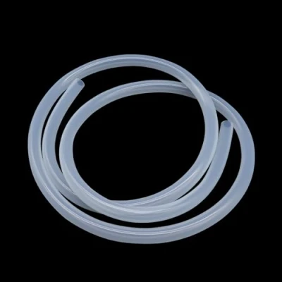 Image of iMeistek Silicone Tube 15mm ID x 18mm OD 2 Meters, Flexible Food Grade Hose Tubing Water Air Pipe Transparent