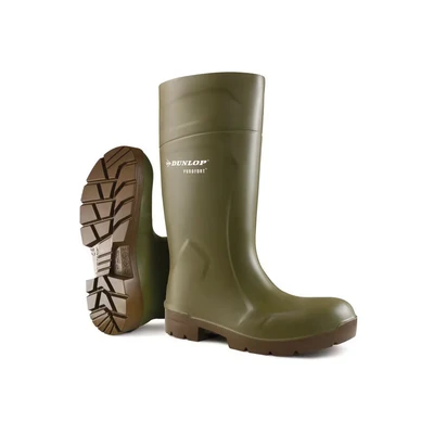 Image of Dunlop FoodPro MultiGrip Safety Wellington Boots, Blue, UK 12