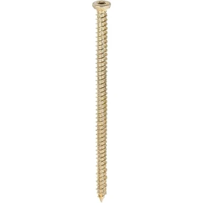 Image of TIMCO ZYP Multi Fix Concrete Screw 7.5 x 130 Yellow Box of 100