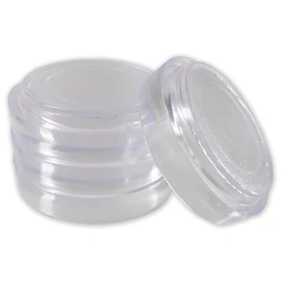 Image of 4X Large Clear Furniture Castor Cups