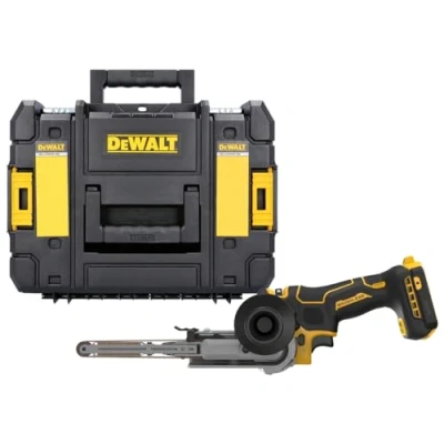 Image of DeWalt DCM200NT 18V XR Cordless Brushless 13mm Belt File Sander with Case