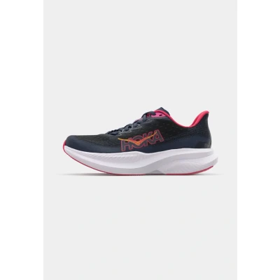 Image of HOKA MACH 6 Road running shoes, Women&#039;s, Size: 3.5, Varsity navy/nautical dusk shoes