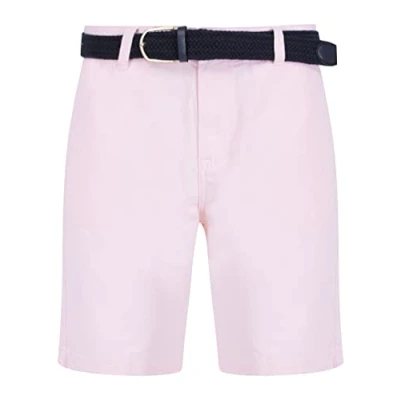 Image of Tokyo Laundry Men&#039;s Cotton Chino Shorts with Woven Belt