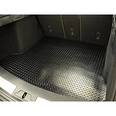 Image of Car Mat Co Tailored Fit Black Heavy Duty Rubber Boot for Vauxhall Meriva 2010 17