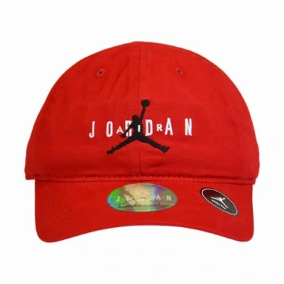 Image of Jordan Strapback Cap for kids, Size: 6 6/8 7, Gym red