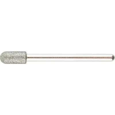Image of York AR50 Diamond Coated Rotary Burrs Cylindrical Ball Nosed 5.0MM