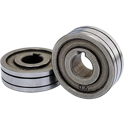 Image of 2X Wire Feed Drive Rollers Roll Wheels 30 * 10 10mm Fit for SSJ 29A SSJ29 Feeder MIG MAG Welders Guide Equipment (0.6/0.8mm)
