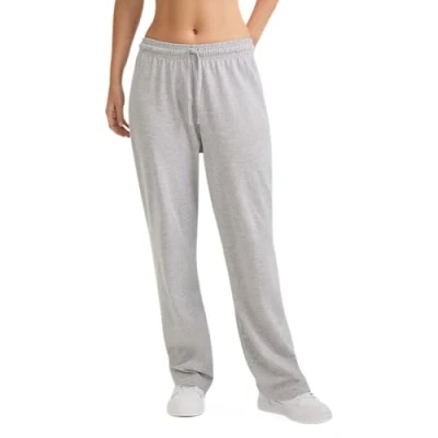 Image of Champion, Lightweight Lounge, Comfortable Jersey Pants for Women, 31.5&quot; (Plus, Oxford Gray, S