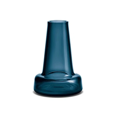 Image of Holmegaard Vase 9x9x13.2 blue