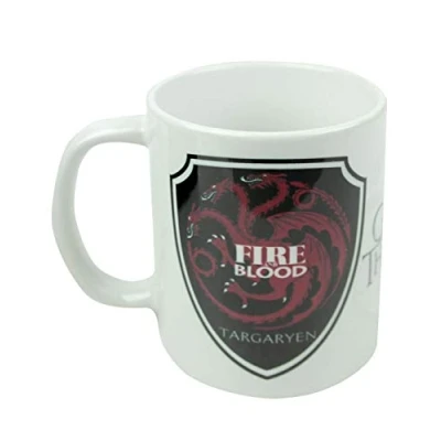 Image of Game of Thrones MG22857 Targaryen Ceramic Mug, Multi Colour, 11 oz/315 ml