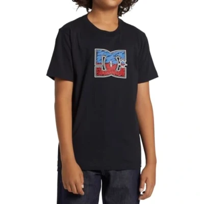 Image of Dcshoes T shirt DC STAR INLINE SS BOY Youth Black 10/S